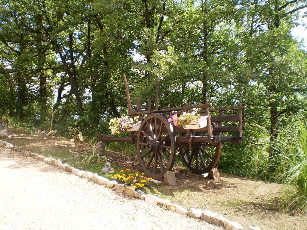 Bed and Breakfast Les Roziers - Roulotte Bagnac Екстер'єр фото